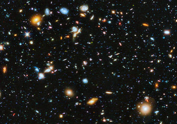 Hubble background image